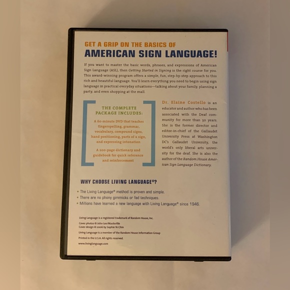 Getting Started in Signing (DVD and Guidebook) - Picture 4 of 11